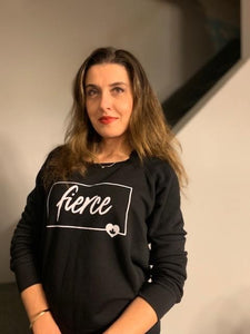 FIERCE - OVERSIZED CREWNECK SWEATSHIRT