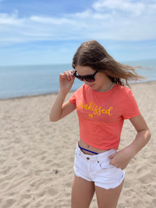 SUNKISSED - CROPPED TEE